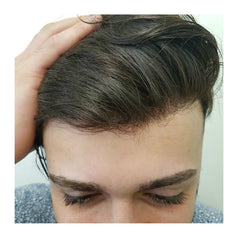 MEN'S HAIRPIECES INJECTED WITH VIRGIN HAIR (0.05mm base thickness)